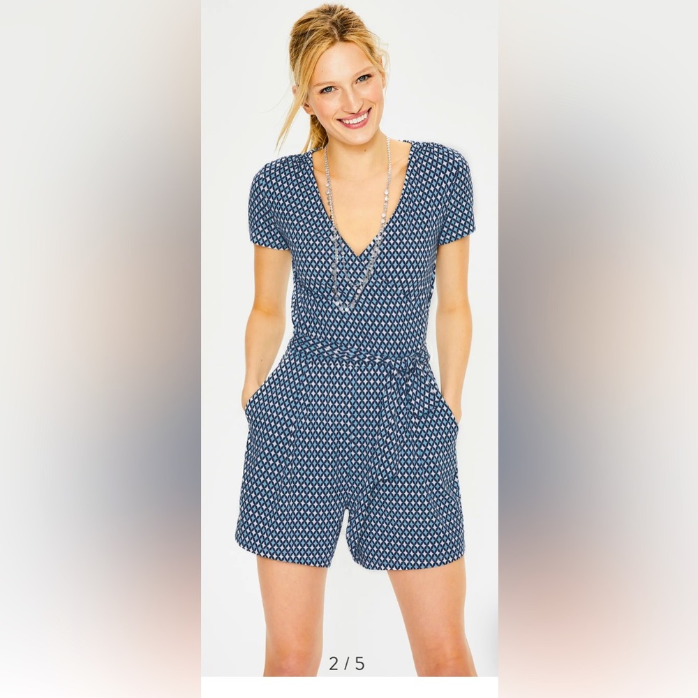 Excellent condition Boden Caroline romper size 6R.